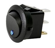 Wipschakelaar R23 - LED(Blauw) - 12V