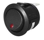 Wipschakelaar R23 - LED(Rood) - 12V