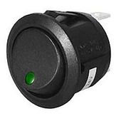 Wipschakelaar R23 - LED(Groen) - 12V