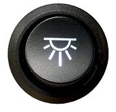 Wipschakelaar BI-color interieurverlichting symbool