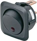 Wipschakelaar V28 - LED(Rood) - 12V