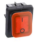 Wipschakelaar - LED(Rood) - 24V