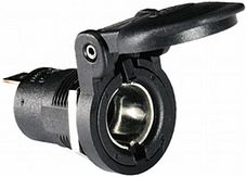 Stekkerdoos - 2-polig - tbv sigarettenplug - inbouw- 8A/12V