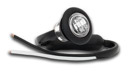 Serie 181 -LED lamp rond -contour voorkant -wit -12/24 v