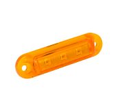 Serie 16 - compacte markeerlamp - amber - 12V