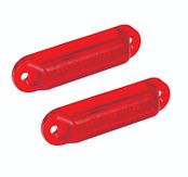 Serie 16 - compacte markeerlamp - rood - 12V (Twin pack)