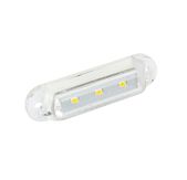 Serie 16 - compacte markeerlamp - wit - 12V