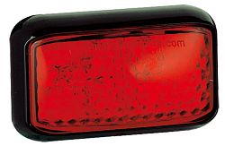 Serie 35 - 4 LED contour markering rood - 12/24 volt