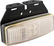 Serie 1491 - LED contour markering-beugel - wit - 12/24 volt