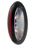 Serie 37 LED markeerlicht - wit/rood - easy fit - 12/24 volt