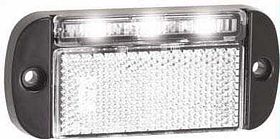 Serie 44 - LED contour voorkant - wit - 12/24 volt