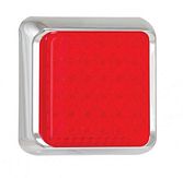 Serie 80 - LED enkel - rem/achterlicht - 12/24V- chrome