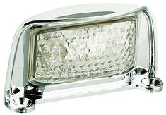 Serie 35 - LED nummerplaatverlichting - 12/24 volt chrome