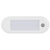 Interieurverlichting - ovaal - 186x66 mm- wit- touch- 12/24V