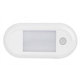 Interieurverlichting - ovaal - 136x66 mm - wit - PIR -12/24V