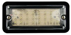 Interieurverlichting - rechthoek - 12 volt - zwart