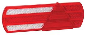LED Slimline trailerachterlicht EU390 links - 12/24 volt