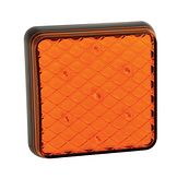 LED square 81 - knipperlicht - 12/24v