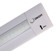 LED strip ALU wit/schakelaar -  49 LED's -  30 cm - 12V