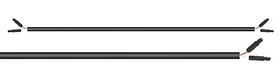Bekabeling markeringslampen - 2-aderig - 1 meter