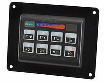 Ideatec - Montagerand alu zwart - tbv inbouw DLC en MC serie