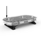 Megaflash - Spartan - toplens - eindstuk - 10 cm - transp.