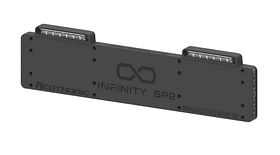 Kentekenflitser Infinity 4x6LED XA2 amber voor/zij 12/24V