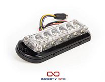 Grillflitser Infinity STX - XA2/XB2/Rood/Wit/Scene - 12/24V