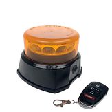 LED-flitslamp CM12 amber TA1 sig.plug oplaadb. + afst.bed. 12V