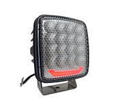 OLLSON - werklamp - Silverback - 80W - rood positielicht