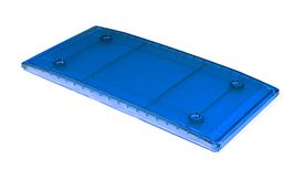 Raiden - toplens - blauw - tussenstuk - 15 cm