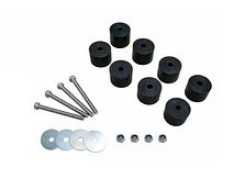 Dakset - LRB rubberen anti-diefstal steunenset - H60xØ40 mm