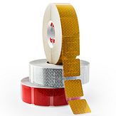 Orafol contourmarkering - geel - gesegmenteerd - 50mm/50m