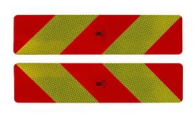 Bord trekkend voertuig ECE70-01 kl3/kl1 alu 566x132x1mm set