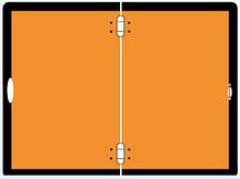 ADR-bord - oranje/zwart - alu vertic. klapb. kl1 400x300x1mm