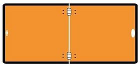 ADR-bord - oranje/zwart - alu vertic. klapb. kl1 300x120x2mm