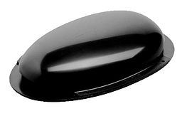 Dakventilator - Velocity - ABS - 285x50 mm - zwart