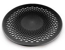 Afdekrooster zwart Ø270mm ABS tbv dakvent. Streamline