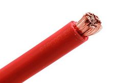 Accukabel - 70 mm² - rood - rol á 25 meter