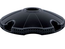 Losse zwarte voet t.b.v. Kegeltop staander