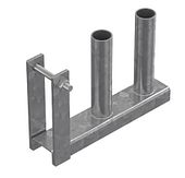 Poortscharnier - 230x140x53 mm - t.b.v. bouwhek