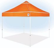Vouwtent - EasyUp - Hi-VIZ oranje - 25 kg - 3x3 mtr
