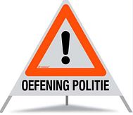 Plumobiel - 70 cm - reflect. - J37- OEFENING POLITIE