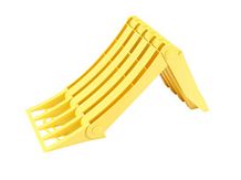 Wielkeg - universeel - opvouwbaar - PP - geel - 20 cm - per stuk