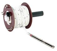 Peilapparaat op haspel licht & geluid 30 meter