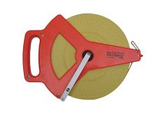 Meetband glasvezel 100m op haspel B-begin