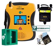 AED Lifeline - halfautomaat -view- NL/ENG- tas/kast/sticker