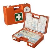 Verbandtrommel - BHV - 32x23x13 cm - met wandh.