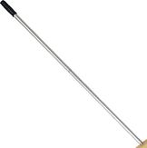 Bezemsteel deelbaar - aluminium - 125 cm