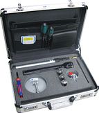 Bomverkennerskoffer - lamp niet oplaadbaar